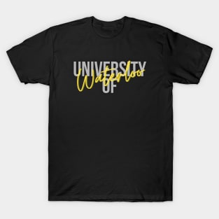 University of Waterloo - Neon Sign T-Shirt